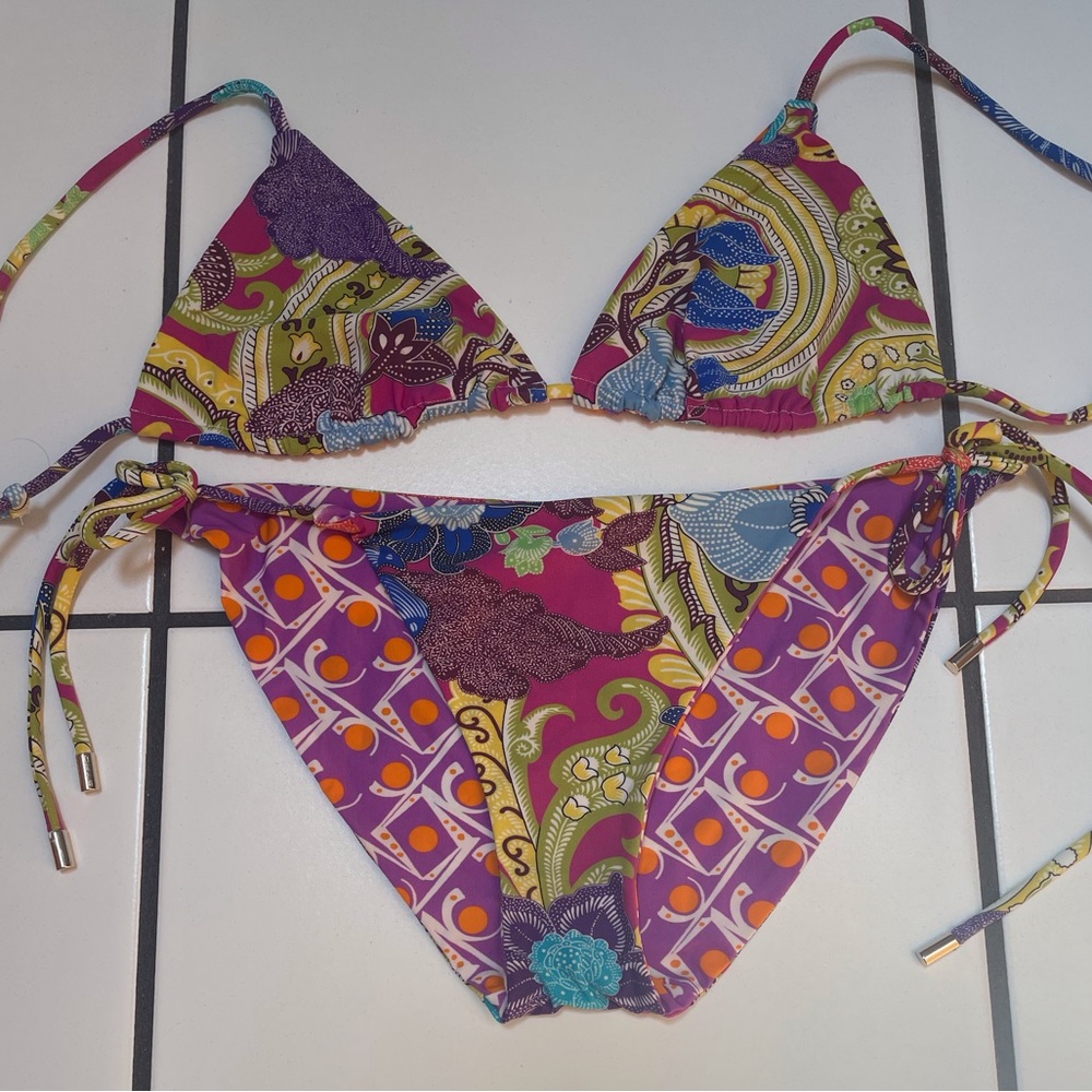 ETRO PAISLEY REVERSIBLE BIKINI